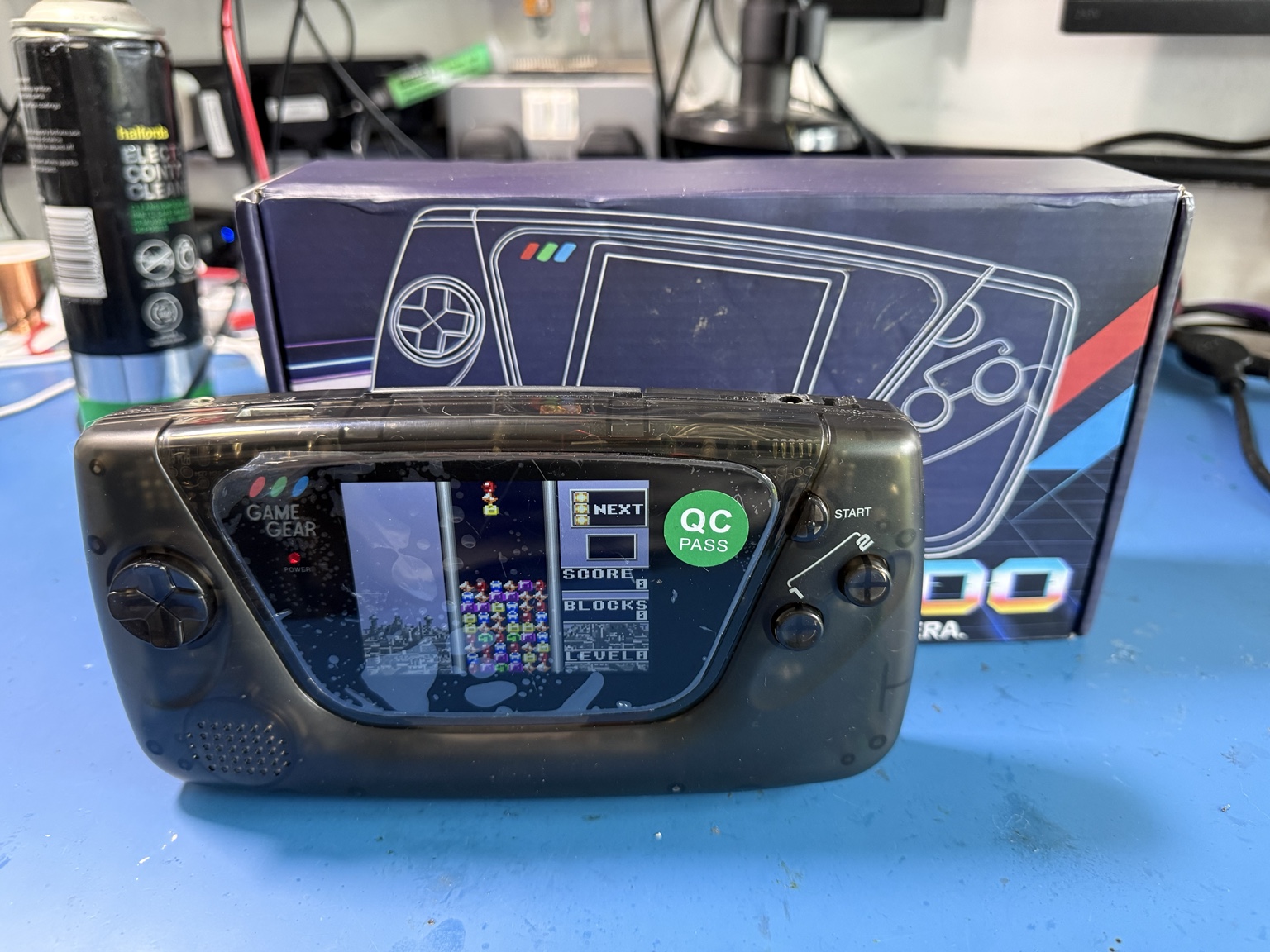 Sega Game Gear on the Retro4u workbench
